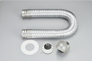 楽天市場】リンナイ DPS-80KD φ80 ダンパー付排湿管セット 乾太くん