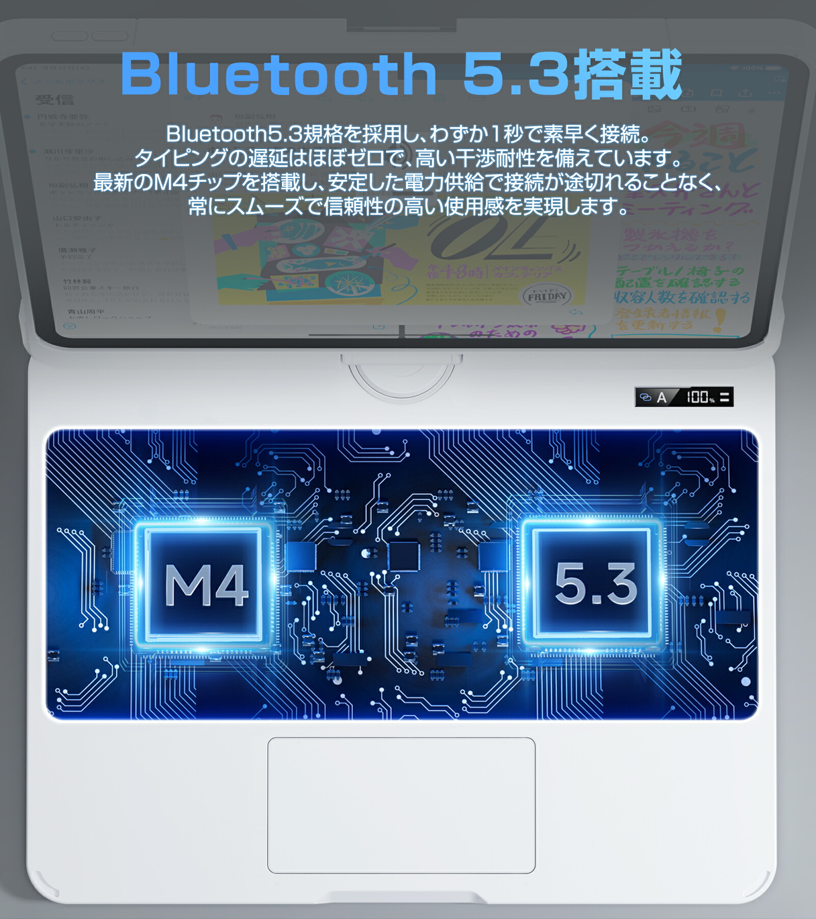楽天市場】【SNSで大人気！☆八色展開】iFacemall iPad キーボード