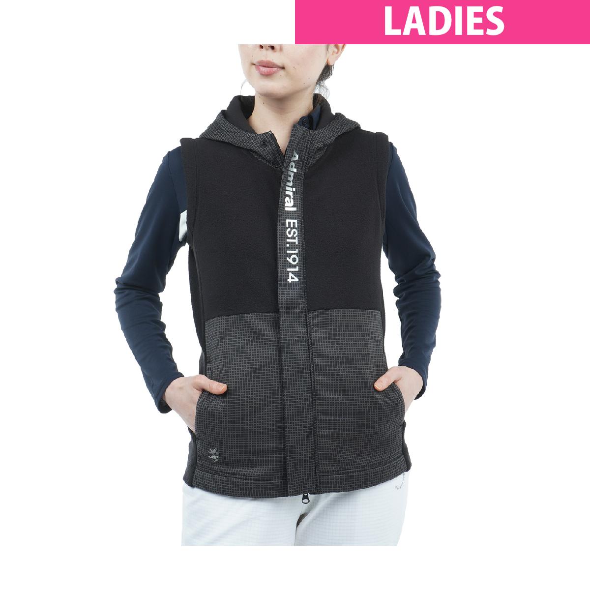 楽天市場】アドミラル Admiral ミニリップ ストレッチ フリースベスト