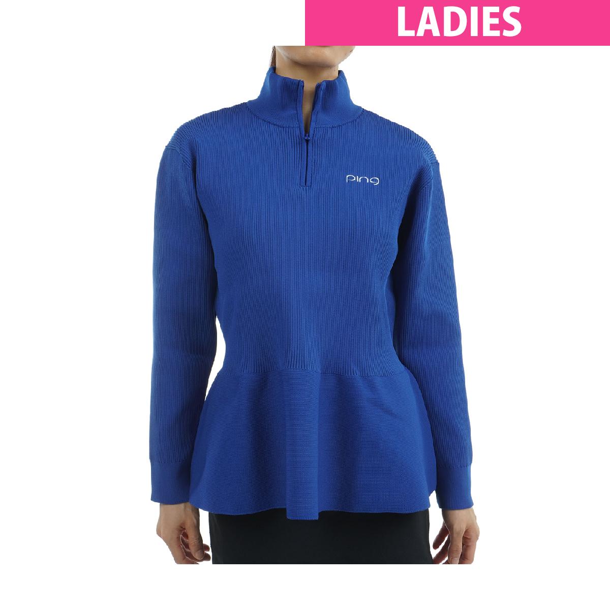 楽天市場】ピン PING ペプラムハイネックセーター レディス : GDO