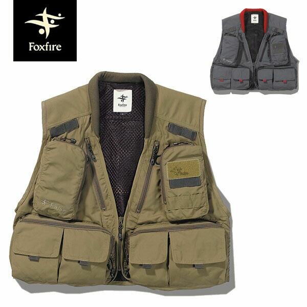 楽天市場】フォックスファイヤー Foxfire フィッシングベスト パス
