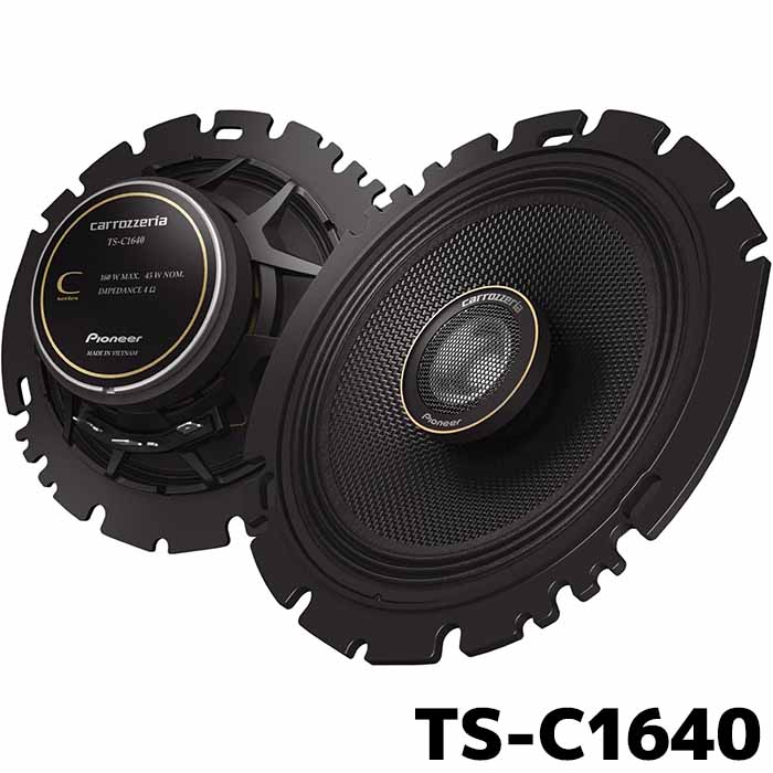 楽天市場】TS-C1640 パイオニア カースピーカー カロッツェリア 16cm
