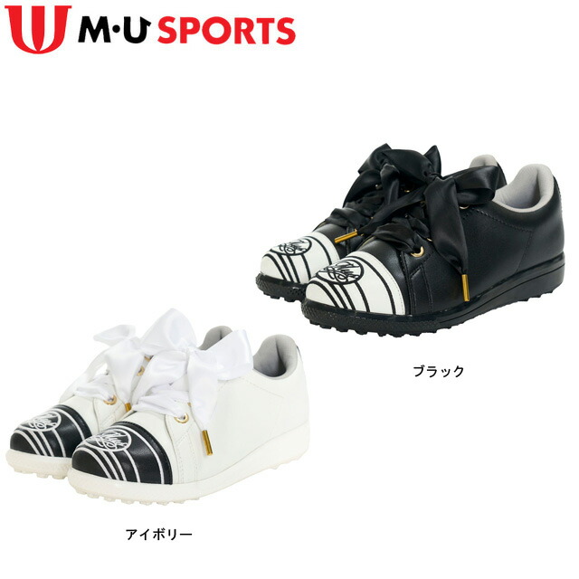 楽天市場】【送料無料】 MU SPORTS リボンシューレース スパイクレス