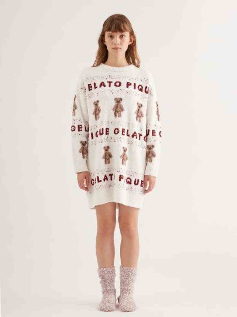 楽天市場】【HOLIDAY】アグリーベアジャガードワンピース gelato pique