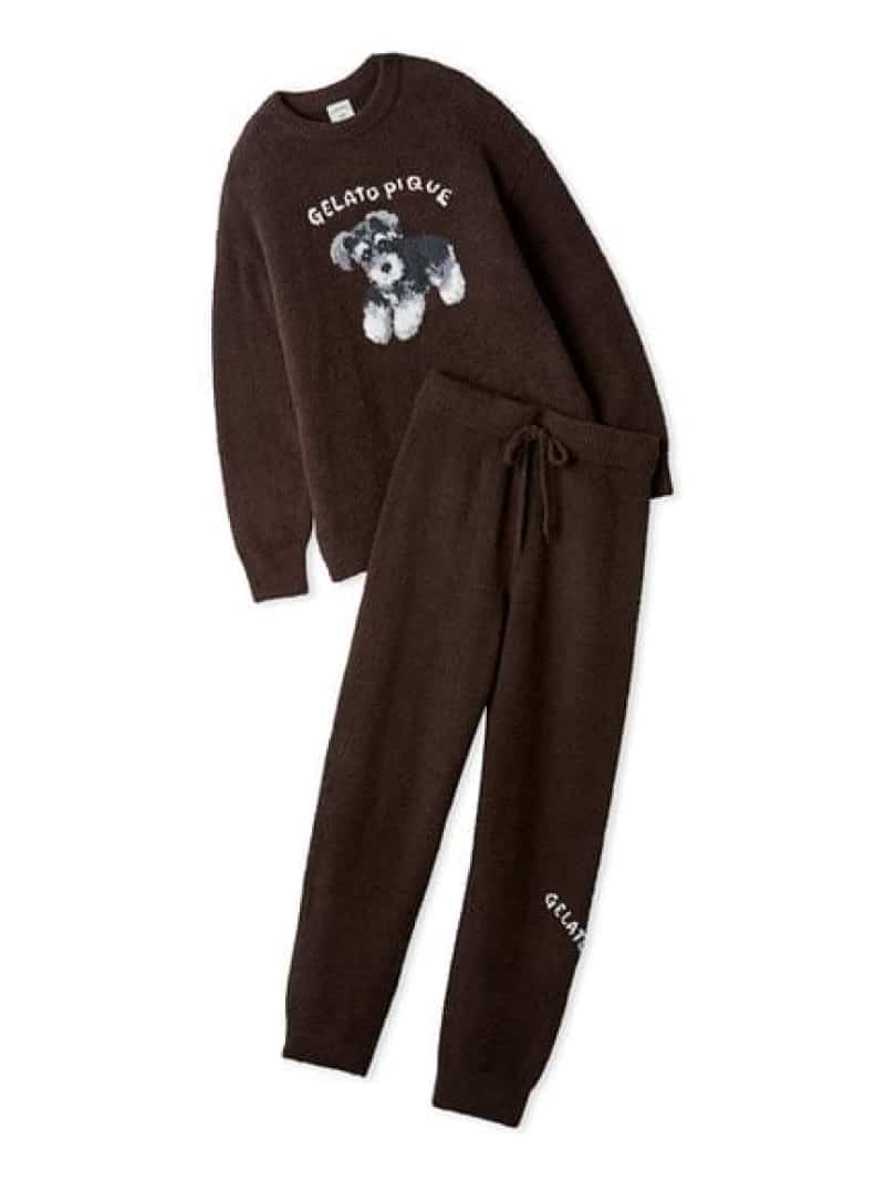 楽天市場】【ONLINE限定】DOG ジャガードプルオーバー&ロングパンツ