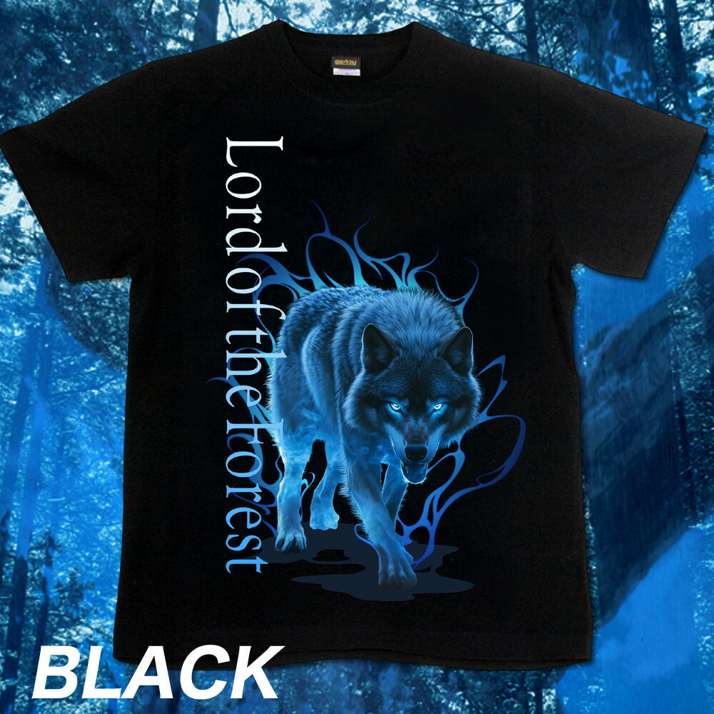 楽天市場】GENJU オオカミ 狼 おおかみ ウルフ 動物 クール 犬 メンズ