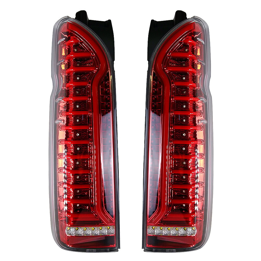 ハイエース 玄武テールランプ シーケンシャル オープンニング