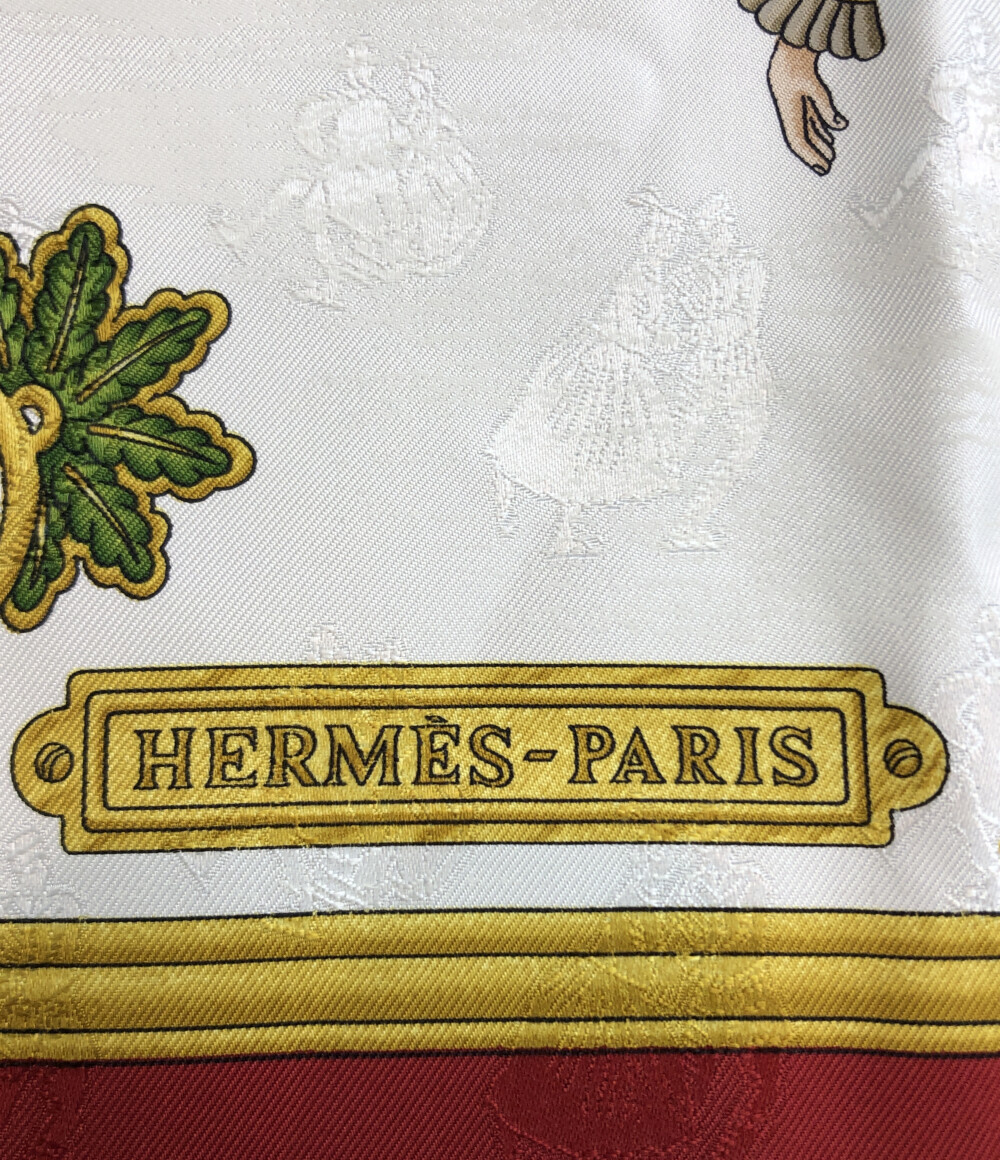 楽天市場】【中古】美品 エルメス スカーフ カレ90 シルク100% 冬の