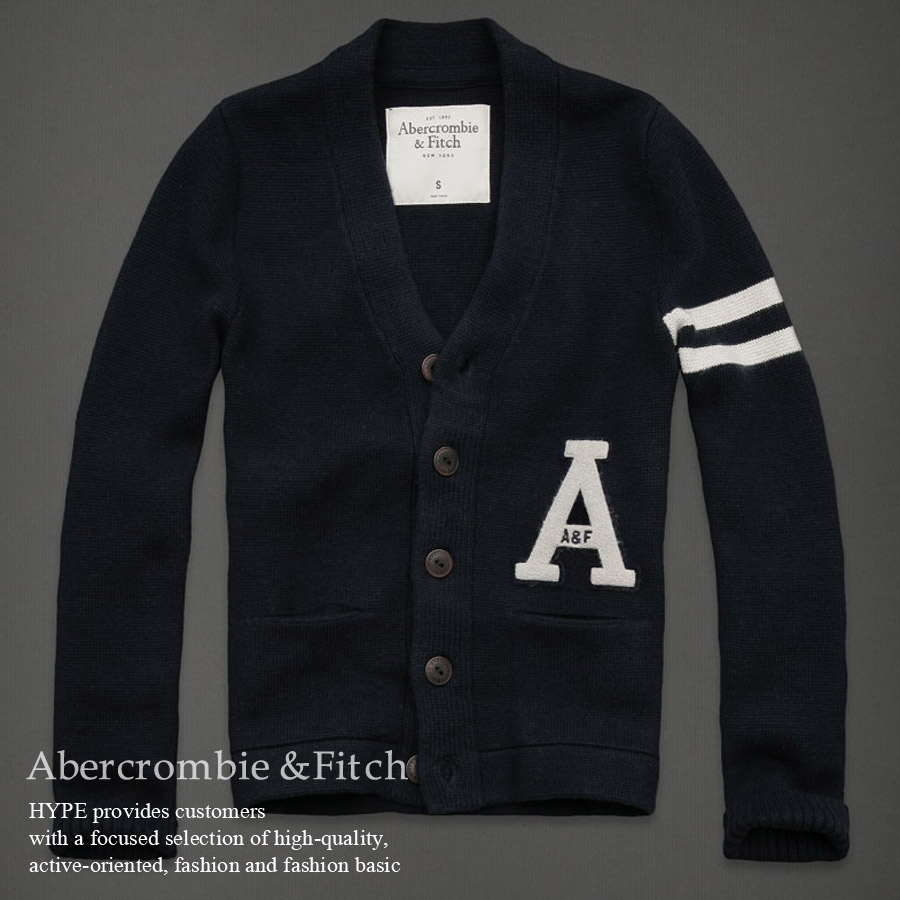 楽天市場】アバクロ ニットカーディガン 正規品 メンズ セーター120