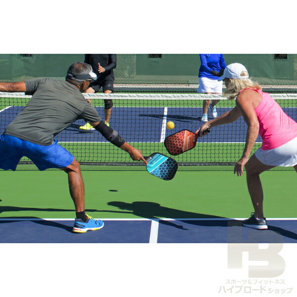 楽天市場】KASACA ピックルボール パドルセット ARMOR カーボンパドル2