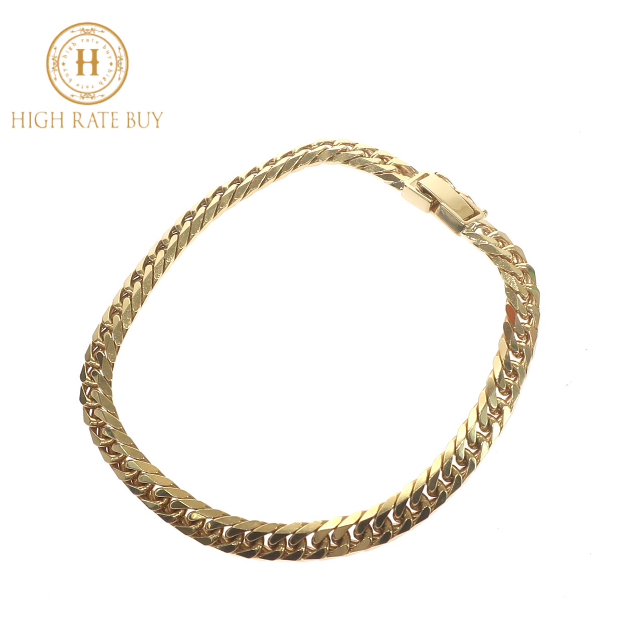 楽天市場】【新品】喜平ブレスレット K18 18金 750 6面ダブル 20.5g