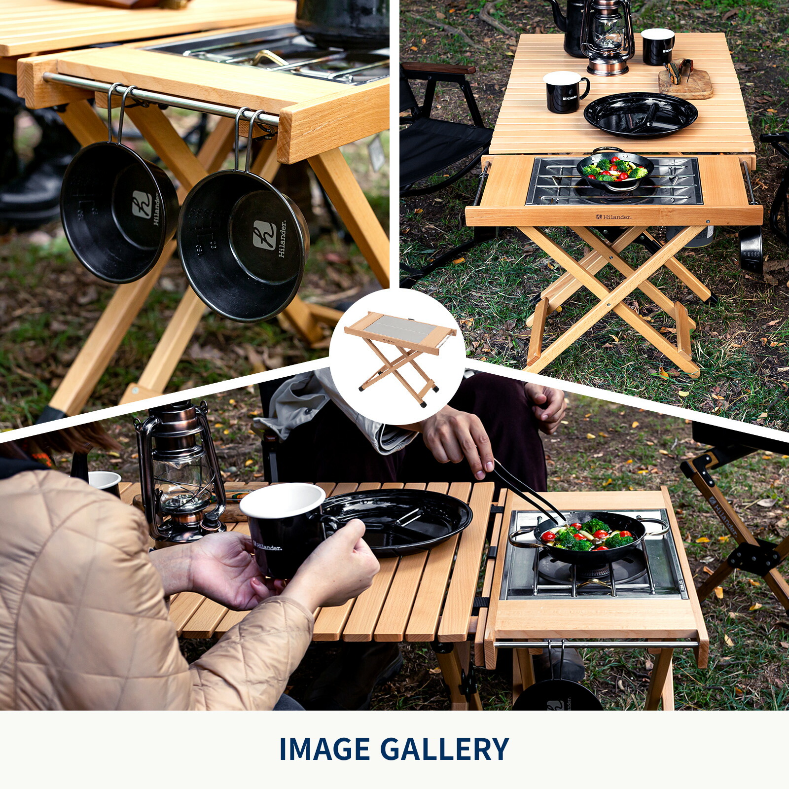 楽天市場】Hilander(ハイランダー) ウッドロールトップテーブル用