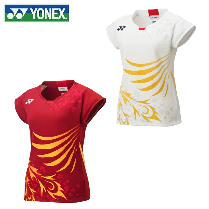 楽天市場】ヨネックス バドミントンウェア ゲームシャツ レディース