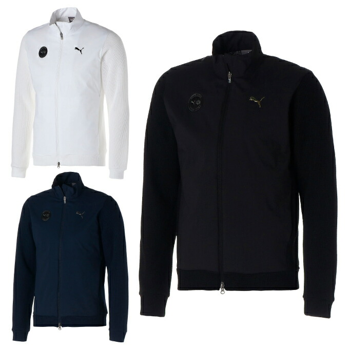 楽天市場】プーマ ゴルフウェア ブルゾン メンズ ウーブン ニット