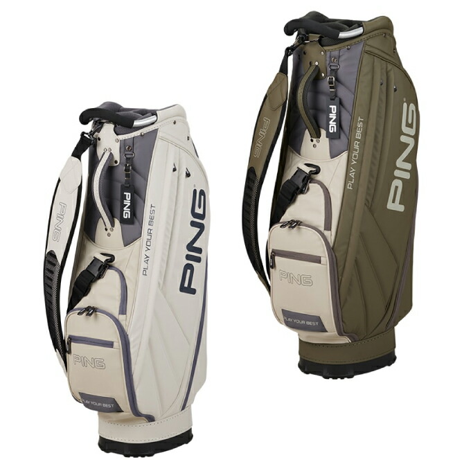 楽天市場】ピン PING キャディバッグ メンズ ソフトPU SOFT PU CB-P221