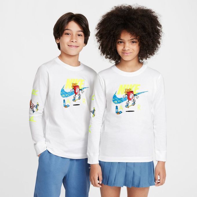 楽天市場】ナイキ Tシャツ 長袖 ジュニア ボクシー スケボー ロング
