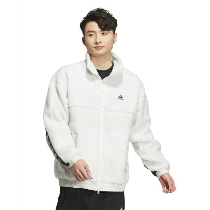 楽天市場】アディダス フリースジャケット メンズ WORD ボアジャケット