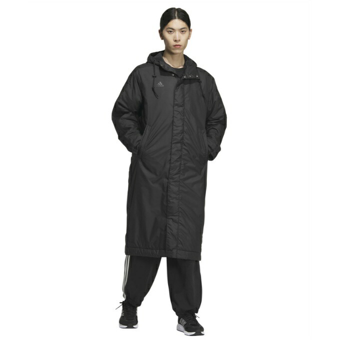 楽天市場】アディダス ベンチコート 中綿 メンズ MH 3S ロング