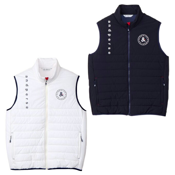 楽天市場】アンパスィ and per se ゴルフウェア アウターベスト メンズ