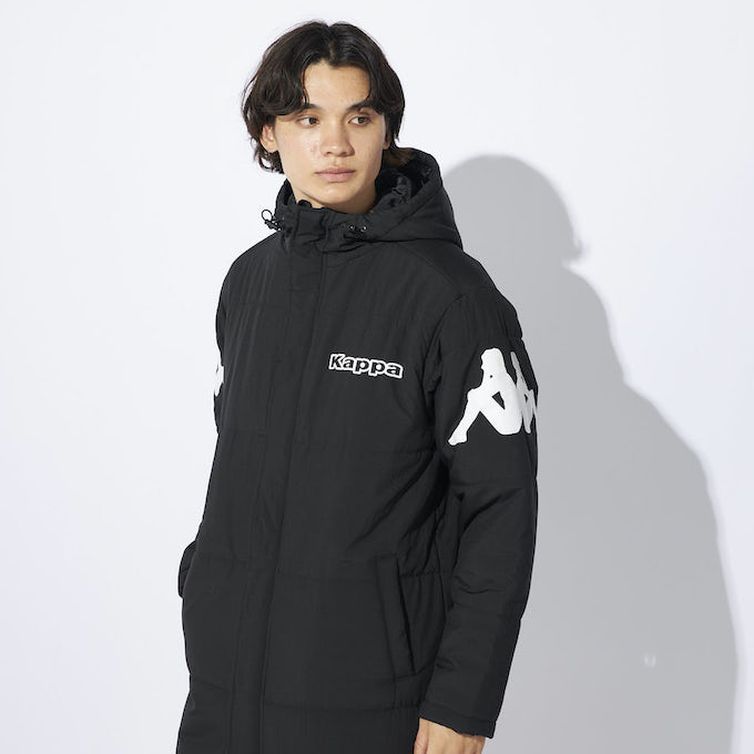 楽天市場】カッパ ベンチコート 中綿 メンズ タフタ中綿 244-206 Kappa