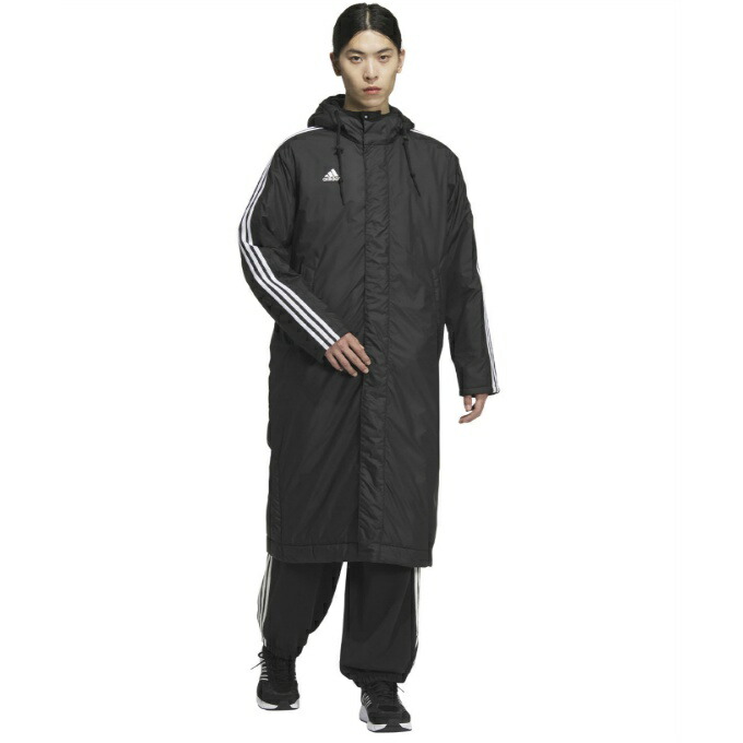 楽天市場】ベンチコート アディダス（サイズ（S/M/L）M）の通販