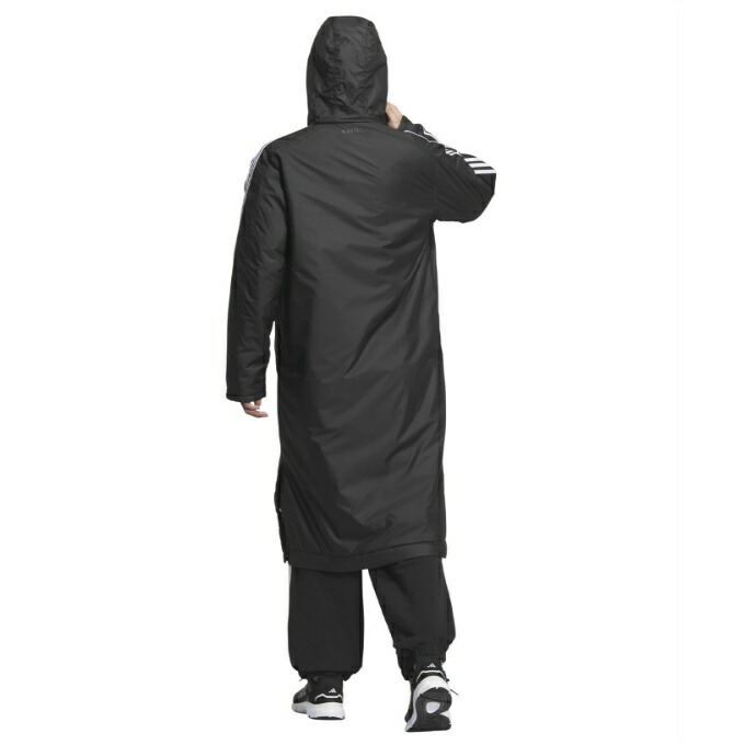 楽天市場】アディダス ベンチコート 中綿 メンズ MH 3S ロング