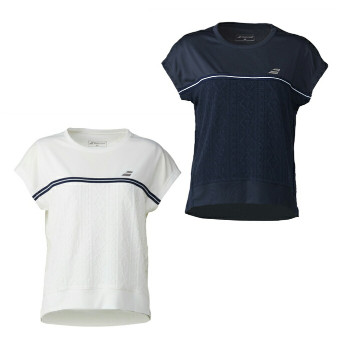 楽天市場】バボラ Babolat テニスウェア バドミントンウェア Tシャツ