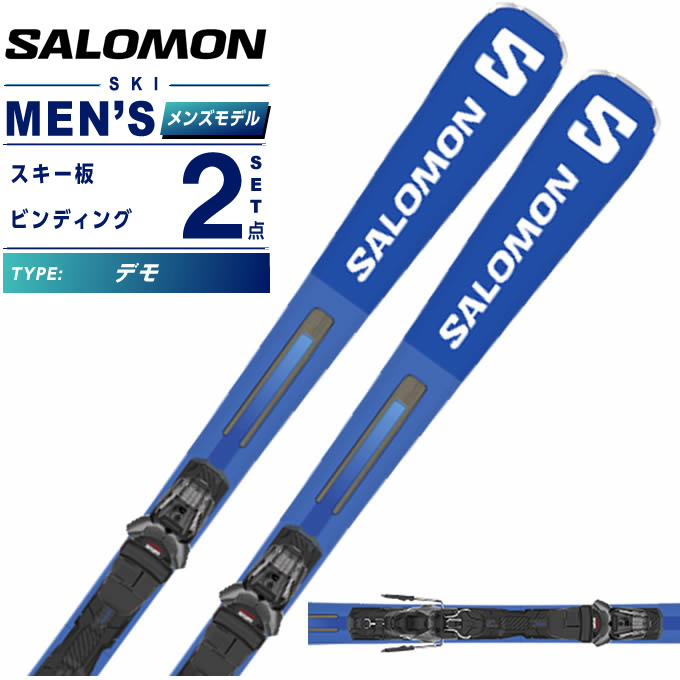 楽天市場】サロモン スキー板 デモ メンズ S/RACE 8 + M11 GW