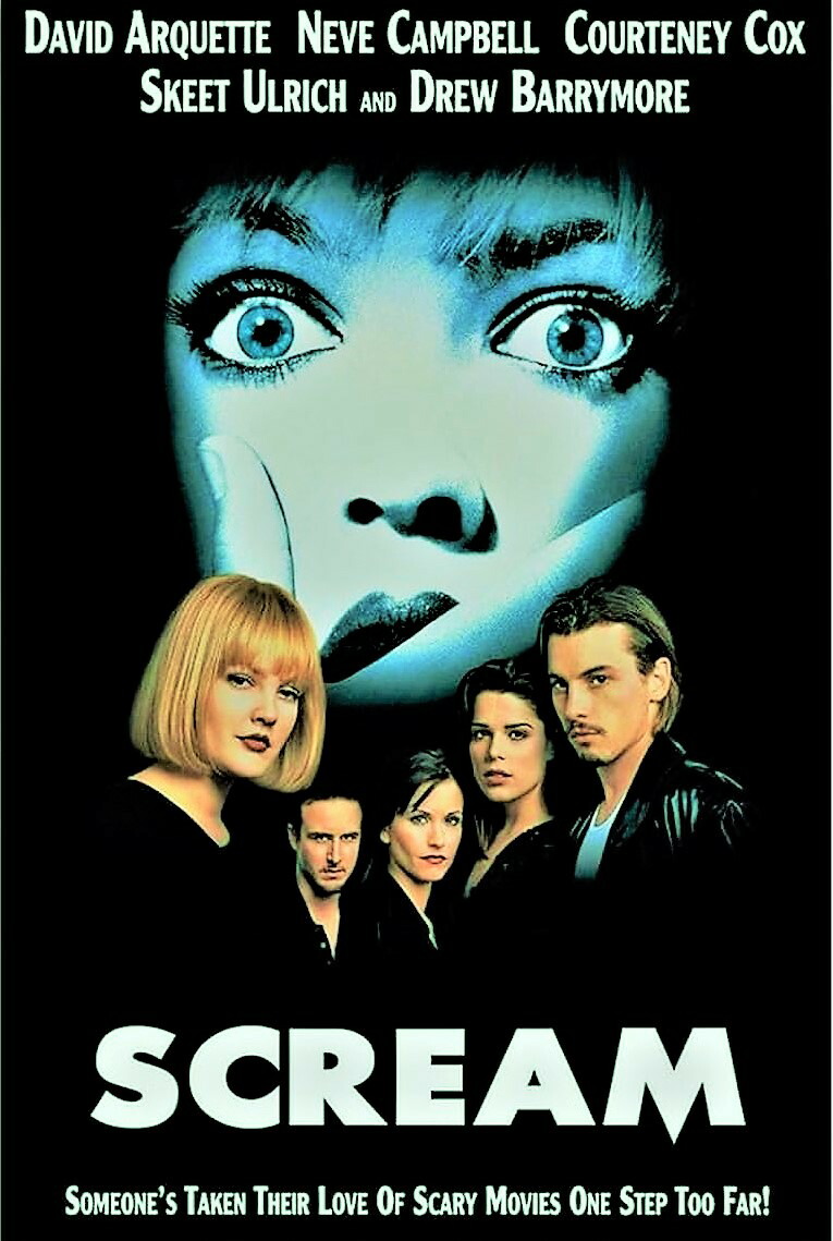 楽天市場】スクリーム SCREAM 映画ポスター 軽量アルミ製フィット