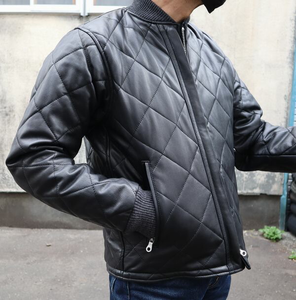 楽天市場】KADOYA(カドヤ) K'S LEATHER SB9 キルティング レザー