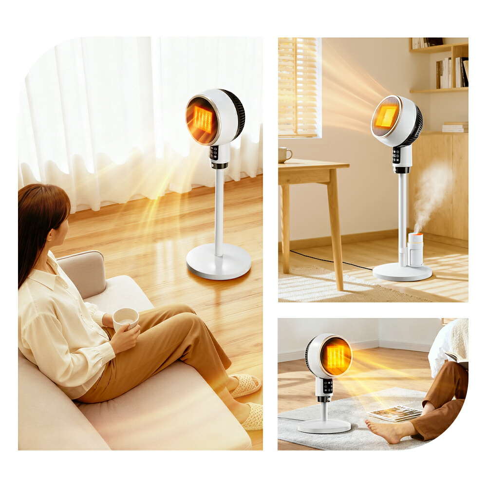 楽天市場】「最新型＆2秒速暖」セラミックヒーター 速暖 人感センサー