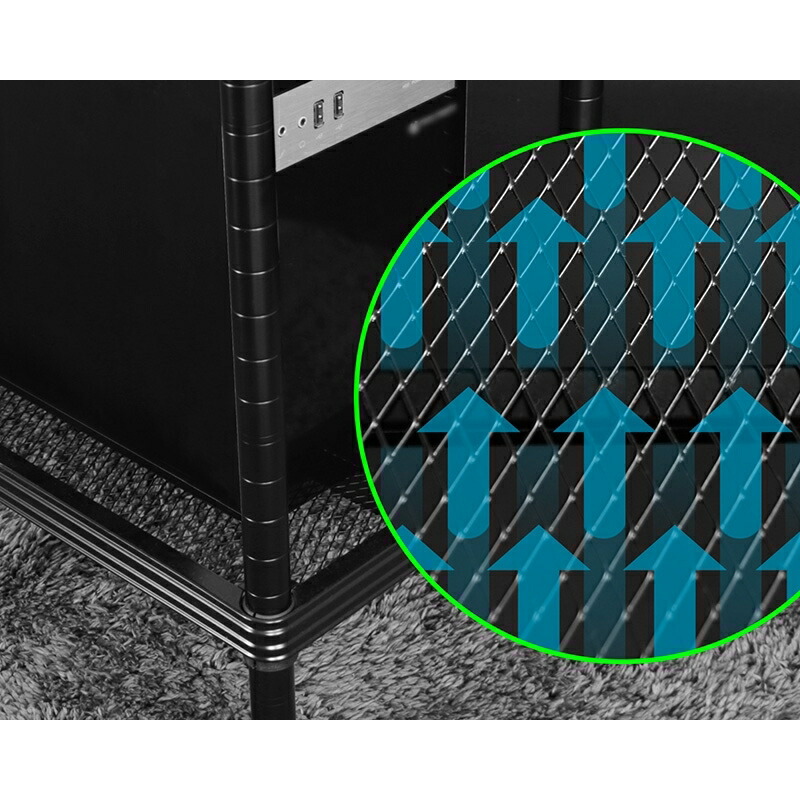 楽天市場】バウヒュッテ 天吊プロジェクターラック2 BHP-2400N-BK