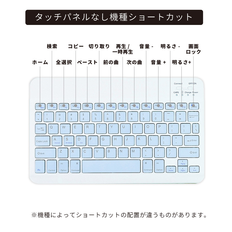 楽天市場】【楽天1位】iPad 着脱式 ケース キーボード タッチパネル