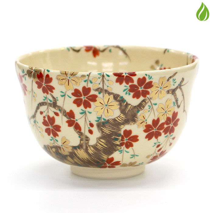 楽天市場】茶道具 抹茶茶碗 宮地英香作 仁清 枝垂桜 お茶碗 日本製