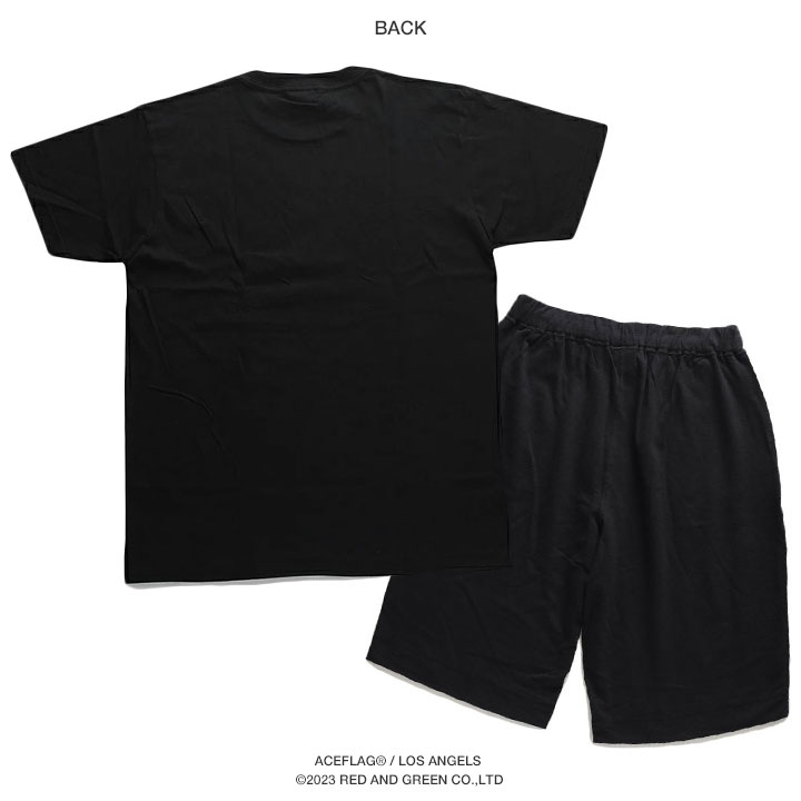 楽天市場】【43%OFF】ACE FLAG 上下セット 半袖 Tシャツ ハーフパンツ