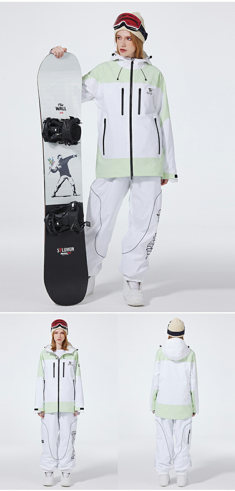 楽天市場】スノーボードウェア 上下セット スキーウェア メンズ