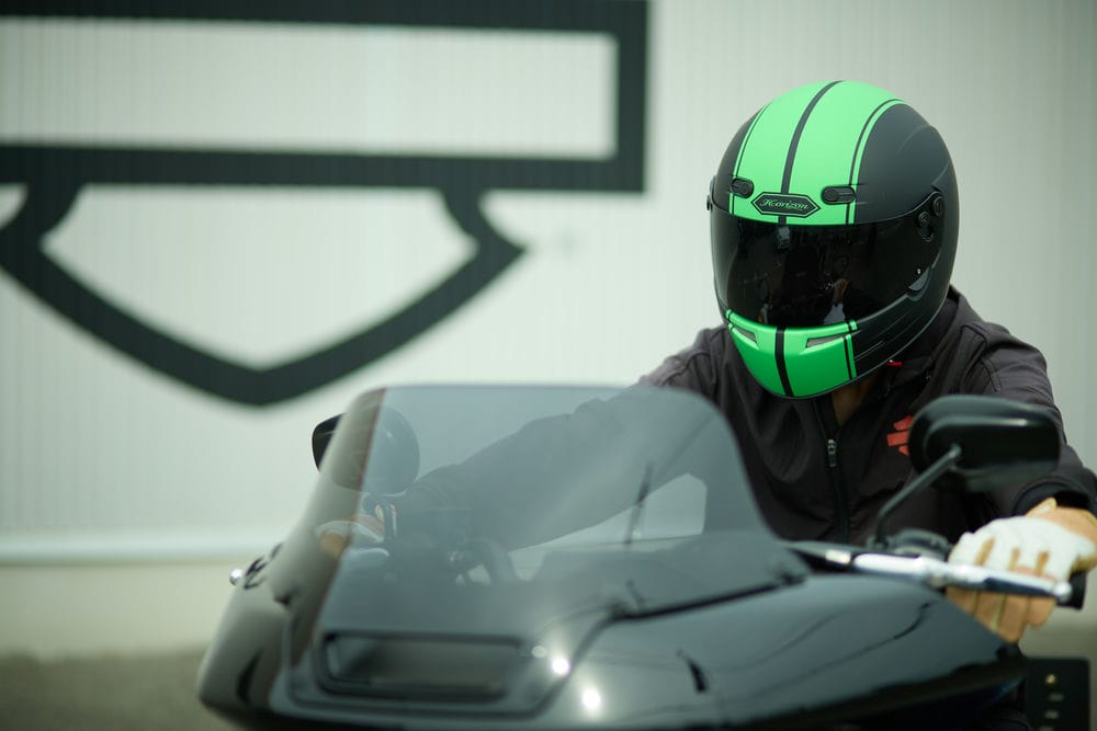 楽天市場】フルフェイス へルメット バイク ライムタイム グリーン