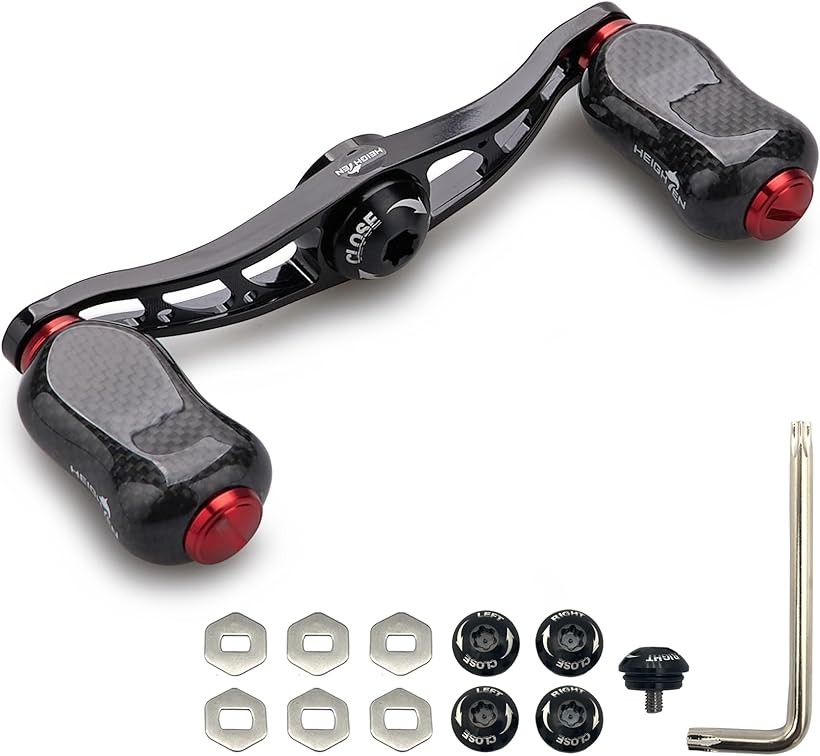 楽天市場】88mm リール ハンドル 21mm カーボンノブ搭載 シマノ