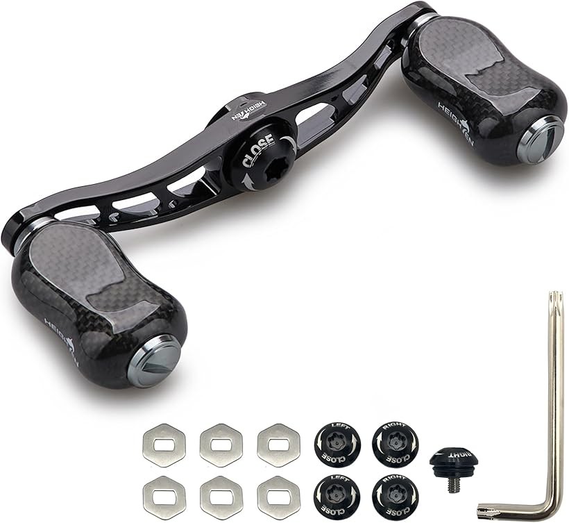 楽天市場】88mm リール ハンドル 21mm カーボンノブ搭載 シマノ