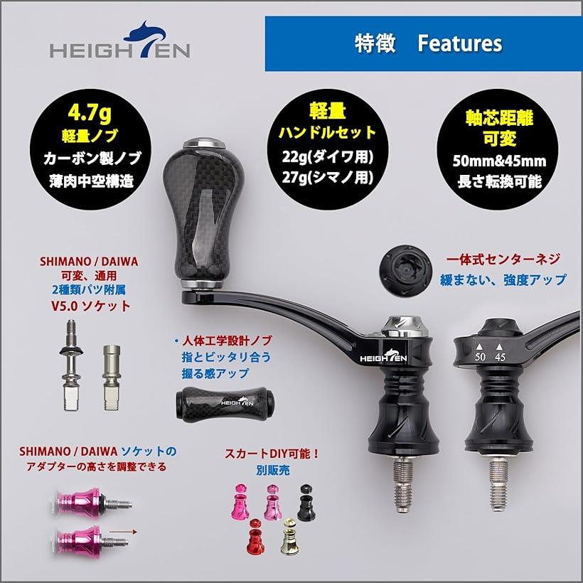 希少】メガバス カーボンハンドル ノブ 2点セット 希少】メガバス