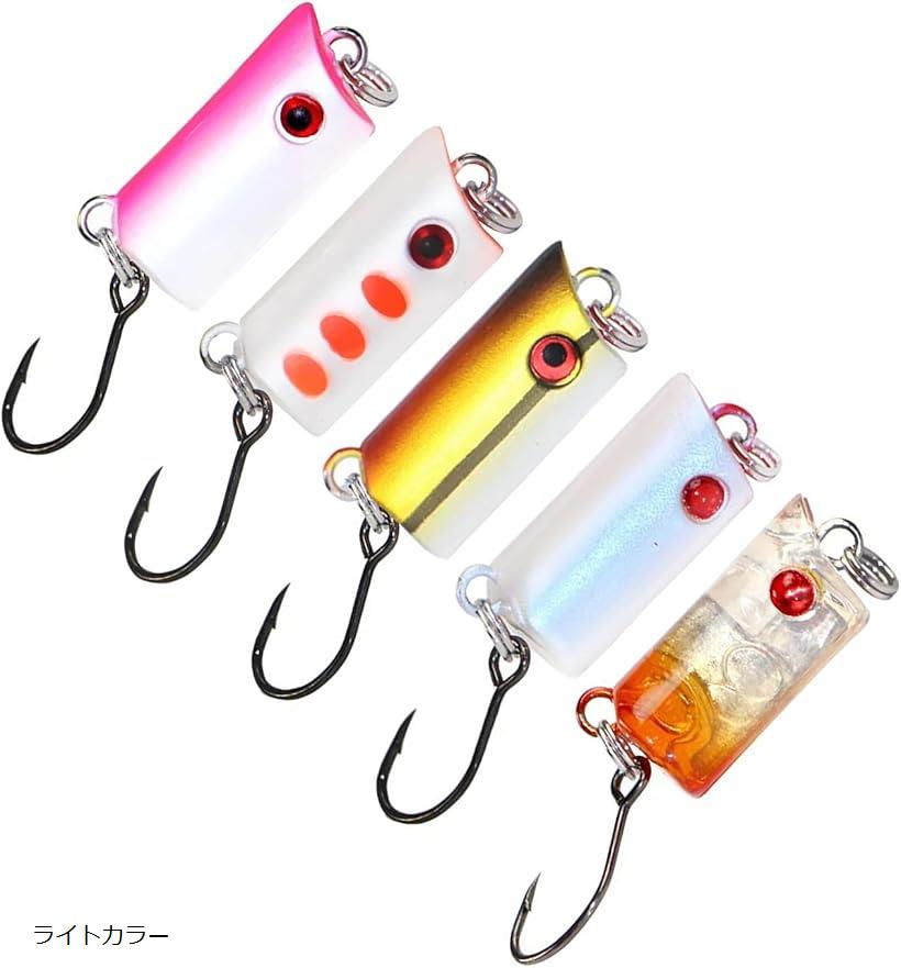 楽天市場】ペレット ルアー 5個 セット エリア トラウト スロー