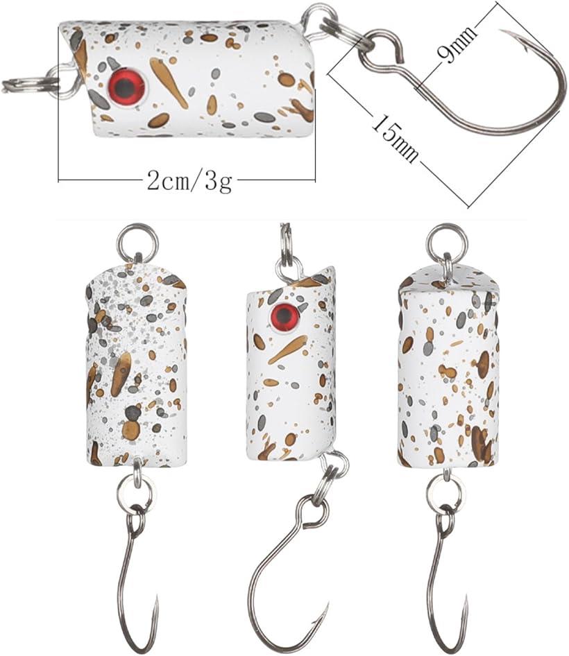 楽天市場】ペレット ルアー 5個 セット エリア トラウト スロー