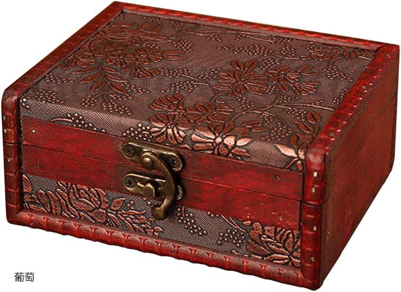 楽天市場】アンティーク風 ボックス 小箱 レトロ 小物入れ 木箱 収納