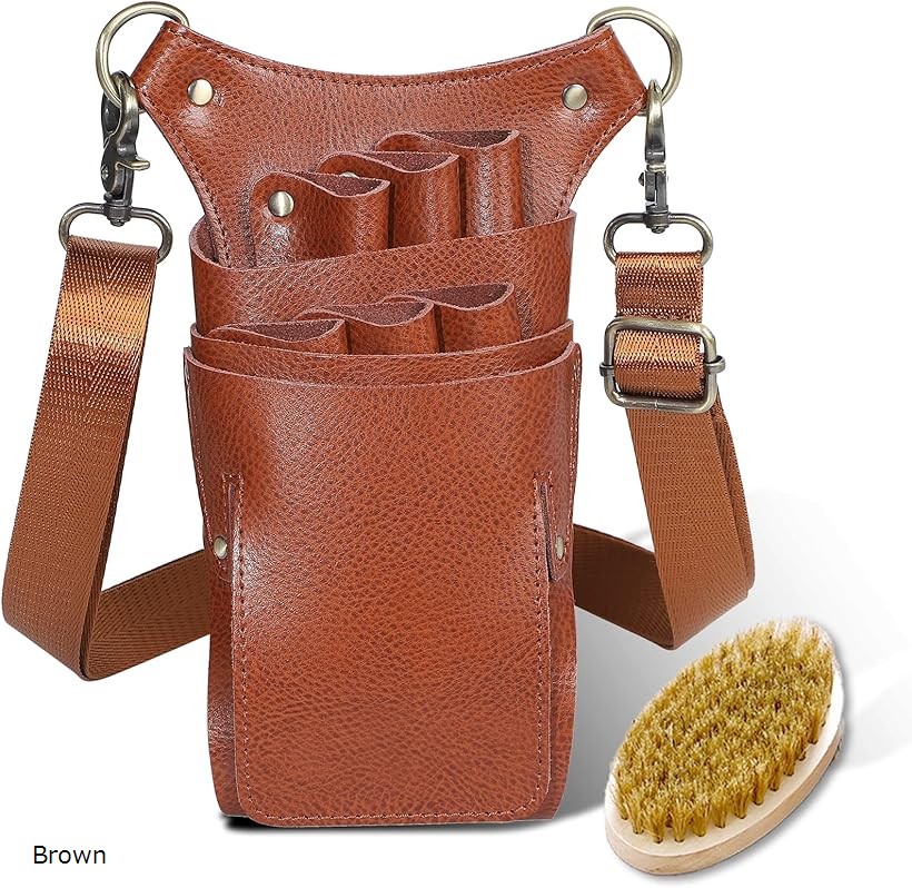 楽天市場】【楽天ランキング1位入賞】シザーケース 本革 6丁 豚毛