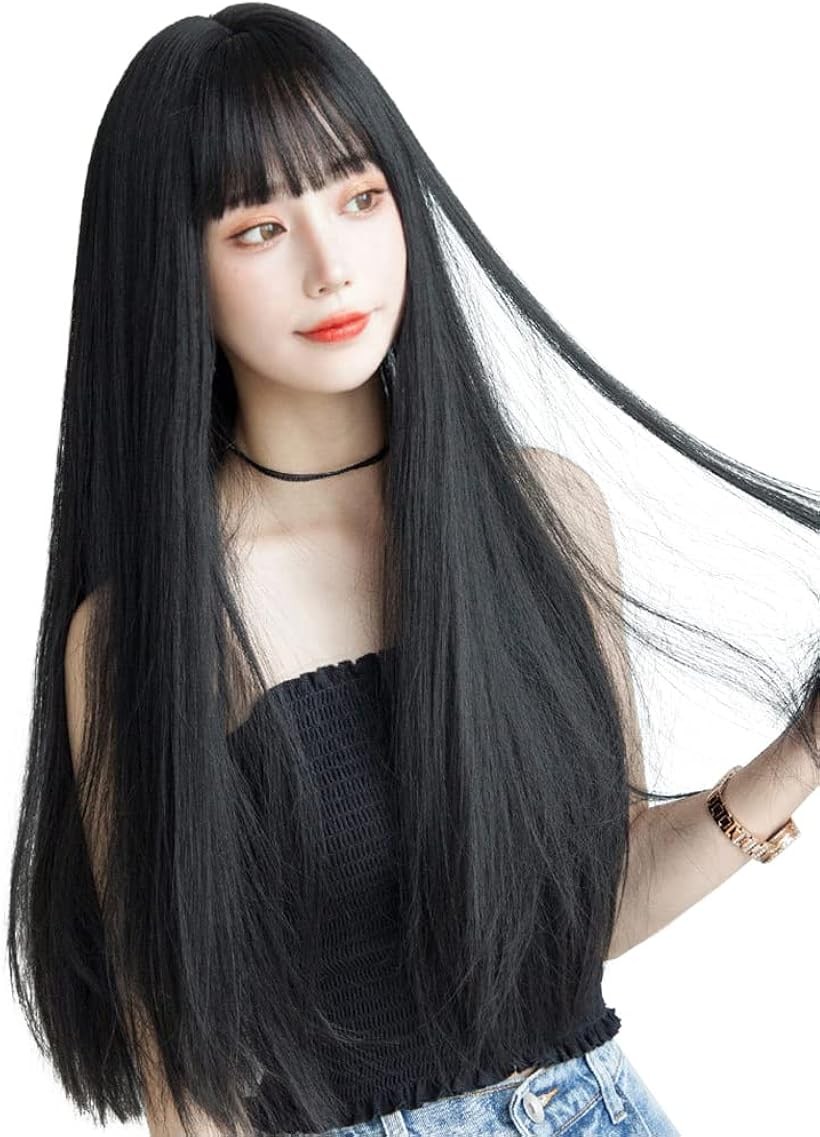 楽天市場】ウィッグ ロング ストレート ロングウィッグ 自然 コスプレ