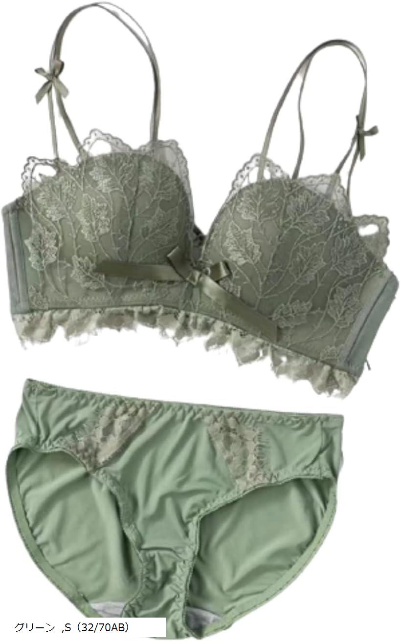 楽天市場】ノンワイヤーブラ ショーツ セット ブラジャー 盛れる 脇高