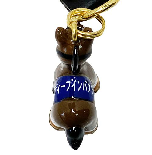 楽天市場】名馬ディープインパクト携帯ストラップ史上2頭目 無敗の三冠