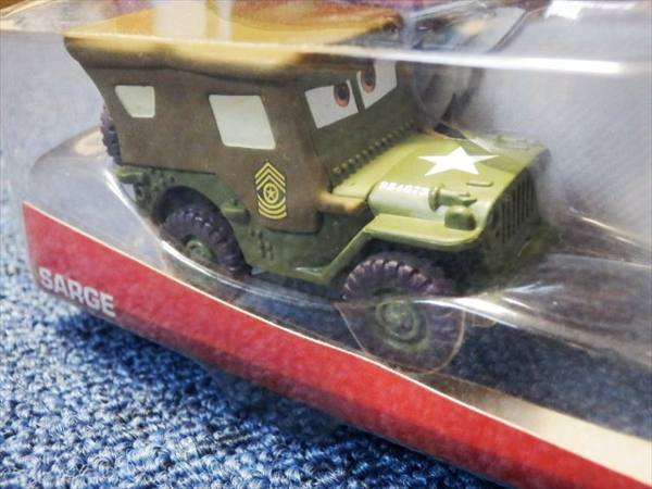 楽天市場】ディズニーカーズ オンザロード ミニカー ジープのサージ 1