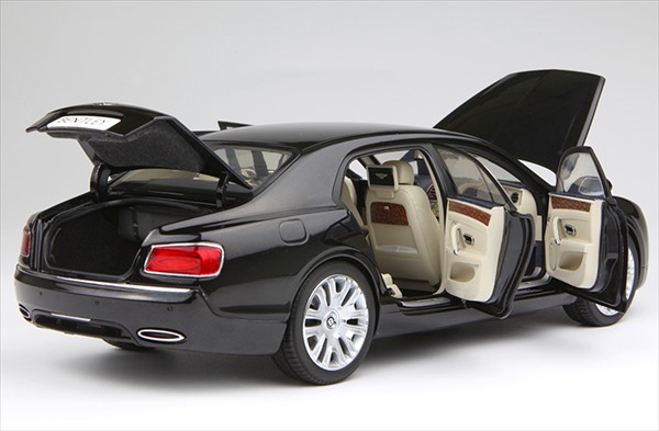 楽天市場】ミニカー 1/18 ベントレー フライングスパー W12 黒色 京商