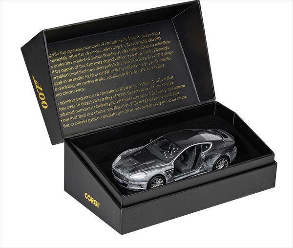 楽天市場】007ミニカー 1/36 CORGI 007 アストンマーチン DBS ダメージ